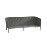 Salon de jardin - EMBRUNS HESPERIDE - Gris anthracite - 5 personnes