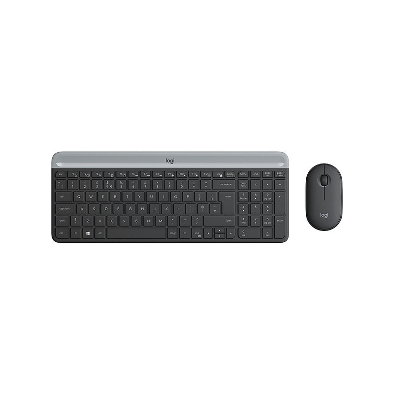 Souris sans fil Slim Wireless MK470 Noir - LOGITECH - LOG_920-009190