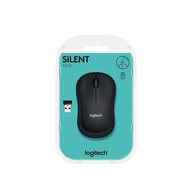 Souris sans fil Silent M220 Noir - LOGITECH - LOG_910-004878