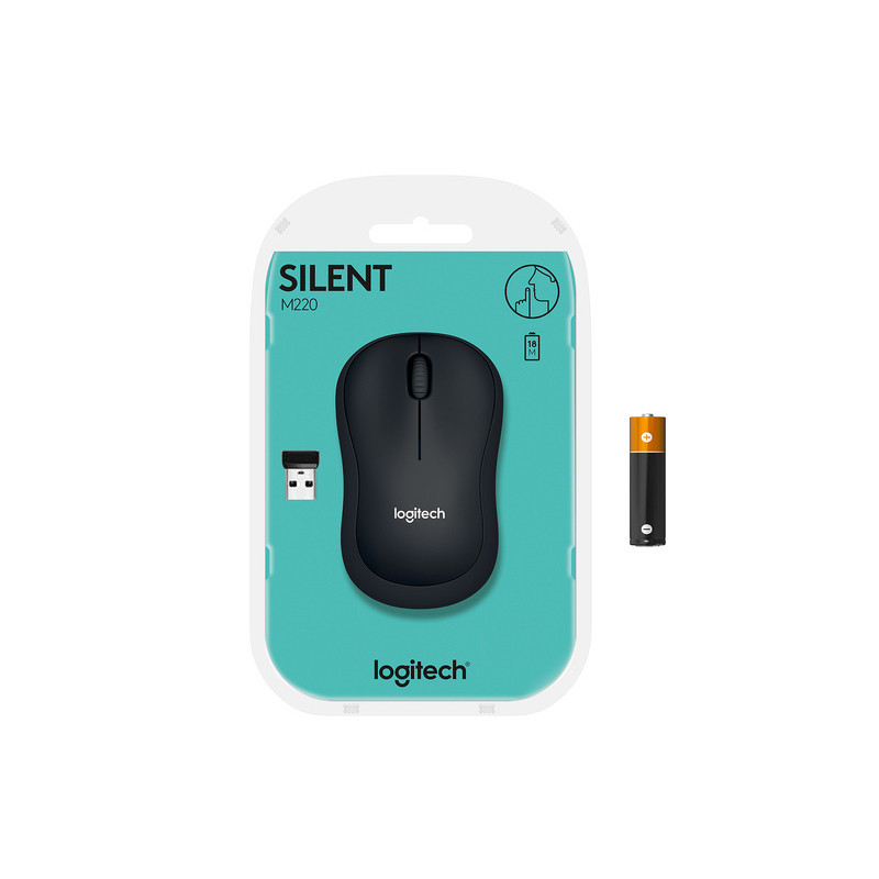 Souris sans fil Silent M220 Noir - LOGITECH - LOG_910-004878