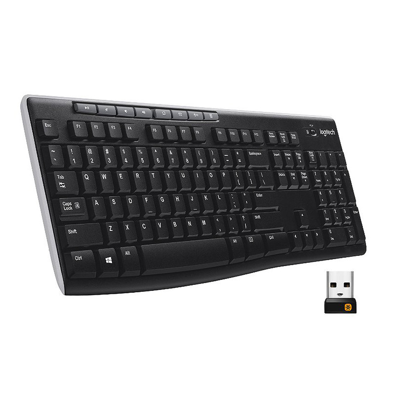 Clavier sans fil AZERTY K270 Noir - LOGITECH - LOG_920-003748