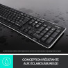 Clavier sans fil AZERTY K270 Noir - LOGITECH - LOG_920-003748