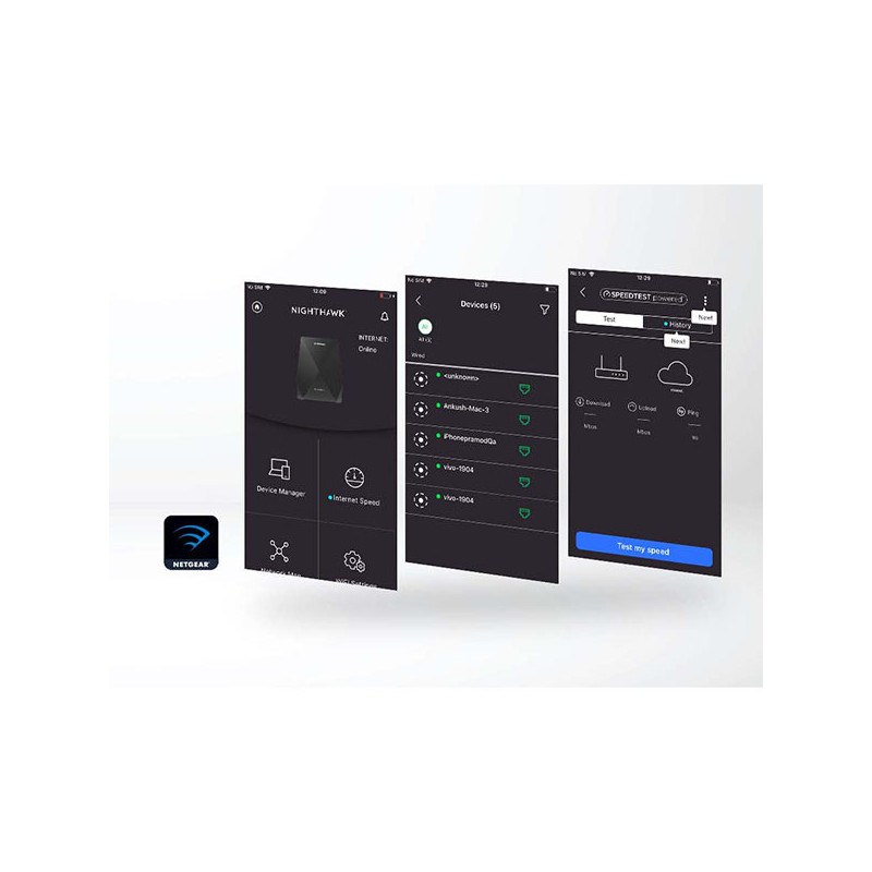 CPL Wi-Fi AX1800 double bande Noir - NETGEAR - NET_EAX20-100EUS