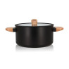 Faitout Ector 24cm Noir - OGO LIVING