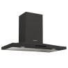Hotte decorative murale 90cm 609.3m3/h Noir - ROSIERES