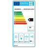 Hotte decorative murale 90cm 609.3m3/h Noir - ROSIERES