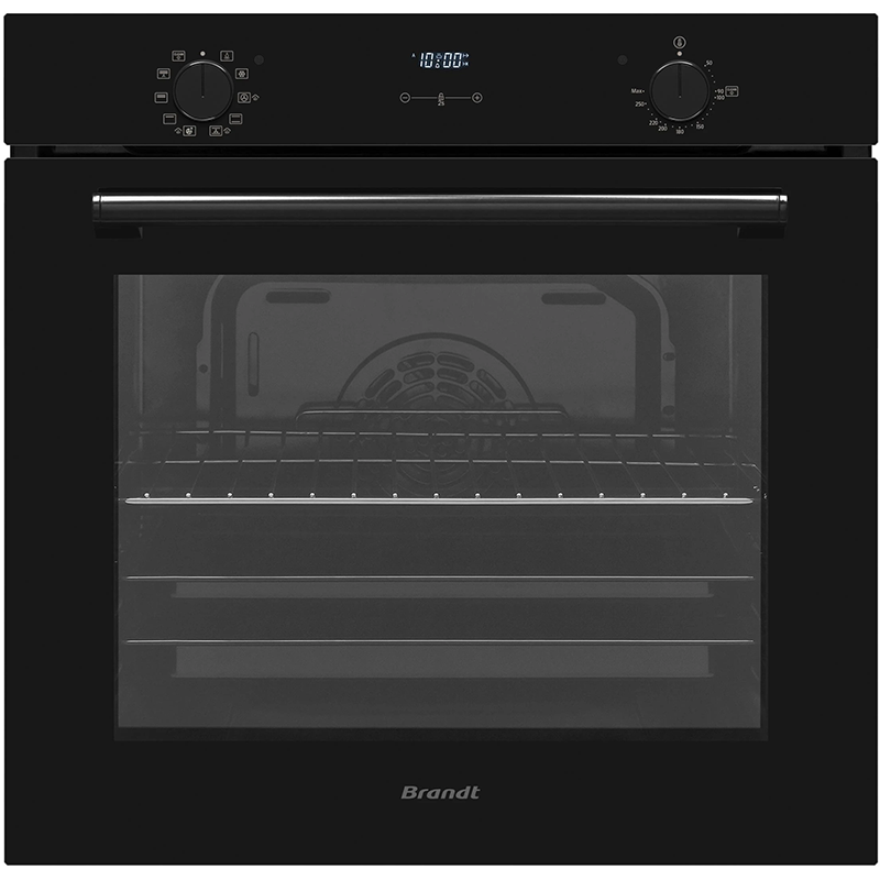Four encastrable multifonction 73L noir - BRANDT - BOH1224BB