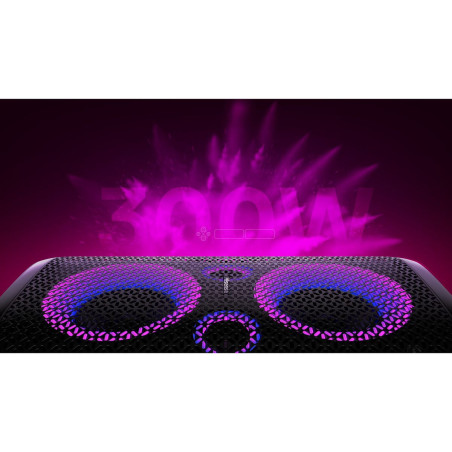 Enceinte Bluetooth 300W avec Effet Lumineux Party Rocker One Noir - HISENSE