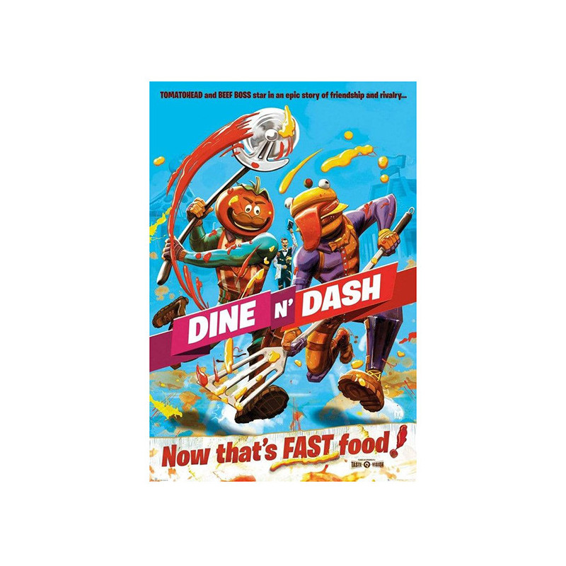 Poster Fortnite Dine and Dash - GB EYE