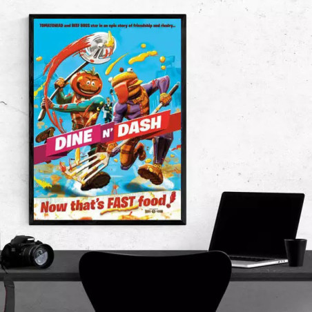 Poster Fortnite Dine and Dash - GB EYE
