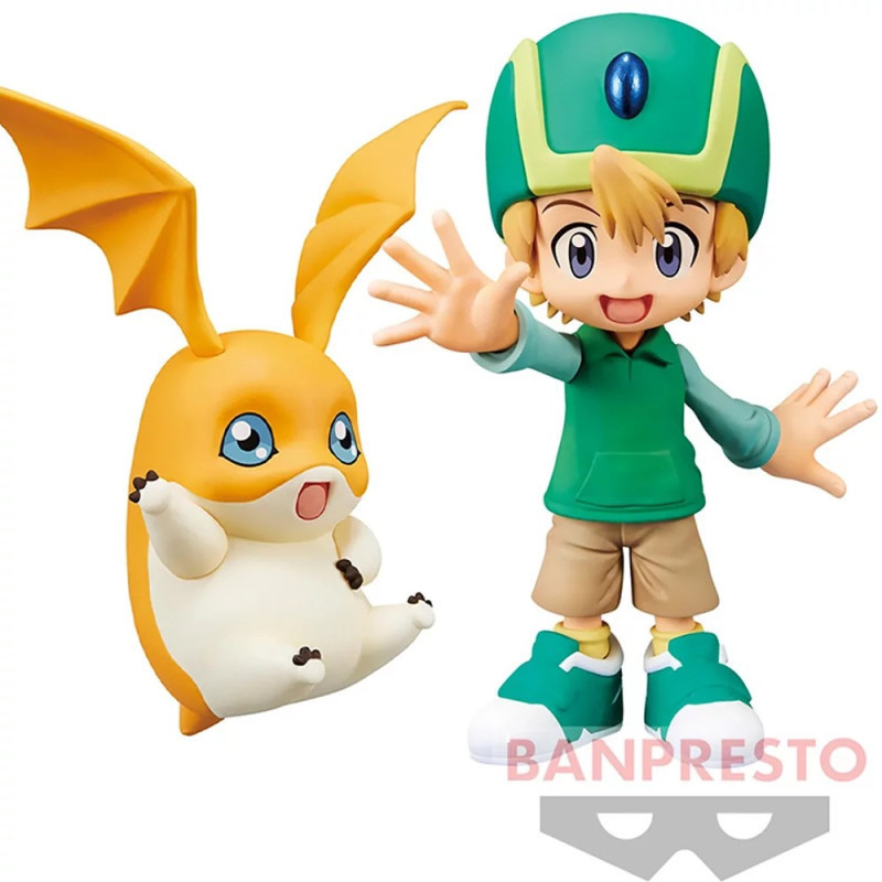 Figurine Digimon Adventure Archives Takaishi & Patamon DXF 11cm - BANPRESTO