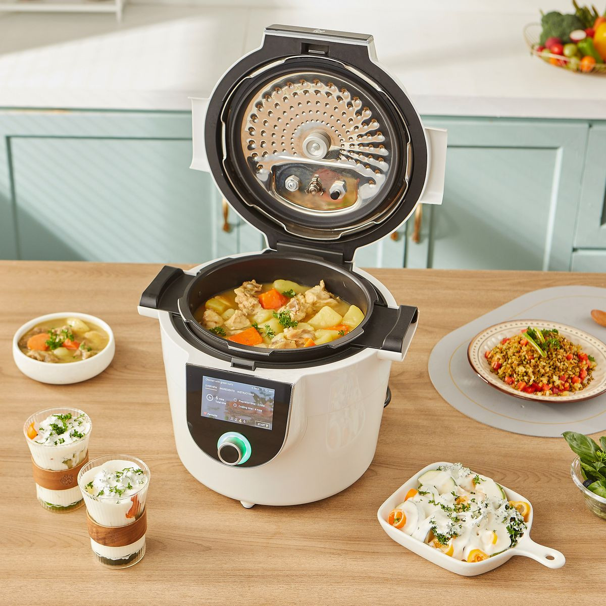 COMPACT COOK - Robot De Cusine Multifonction télé diffusion : :  Cuisine et Maison