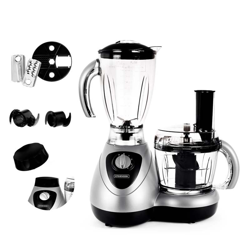 Robot multifonction Le Partenaire XL 500W + Blender 1,5L - KITCHEN COOK - LEPARTENAIREXLSIL