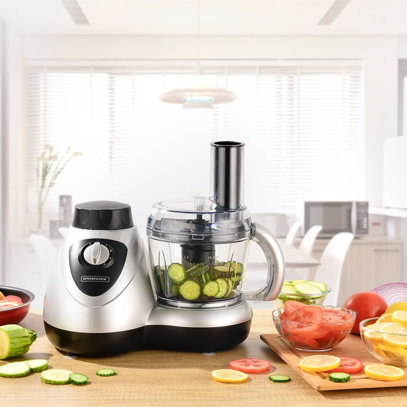 Robot multifonction Le Partenaire XL 500W + Blender 1,5L - KITCHEN COOK - LEPARTENAIREXLSIL
