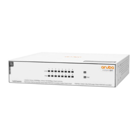 Commutateur HPE non géré Instant On 1430 8G Blanc - ARUBA