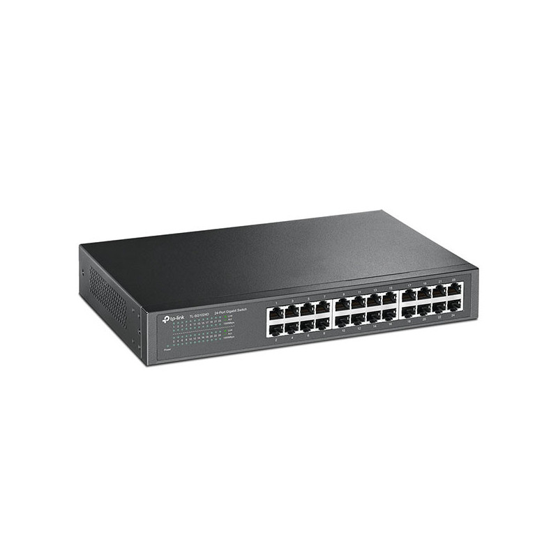 Switch rackable de bureau 24 ports Gigabit Noir - TP-LINK