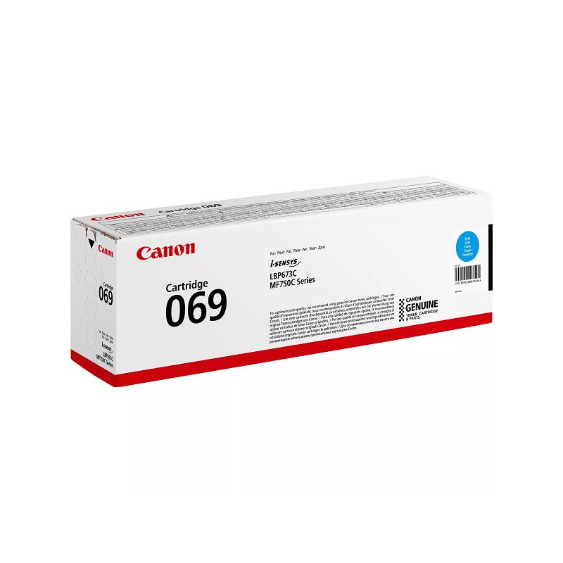 Cartouche de toner Canon 069 cyan - CANON