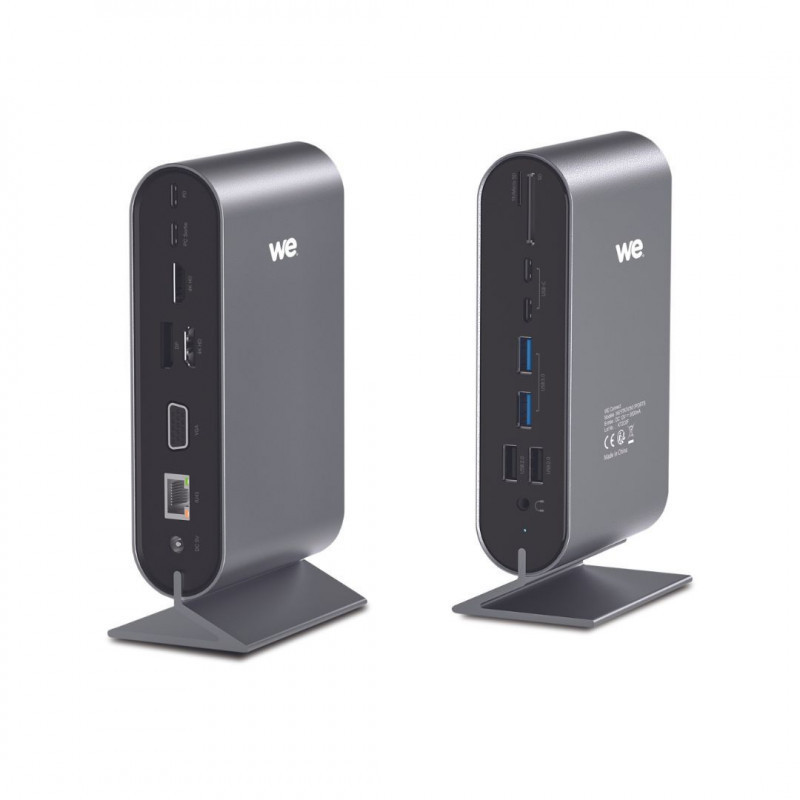 Station d'accueil USB-C 17 ports Noir - WE CONNECT