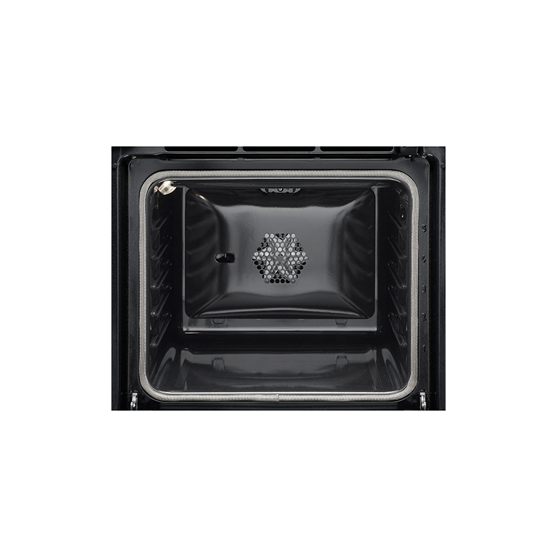 Four encastrable Multifonction Pyrolyse 67L Inox/Noir - BRANDT