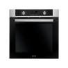 Four encastrable Multifonction Pyrolyse 67L Inox/Noir - BRANDT