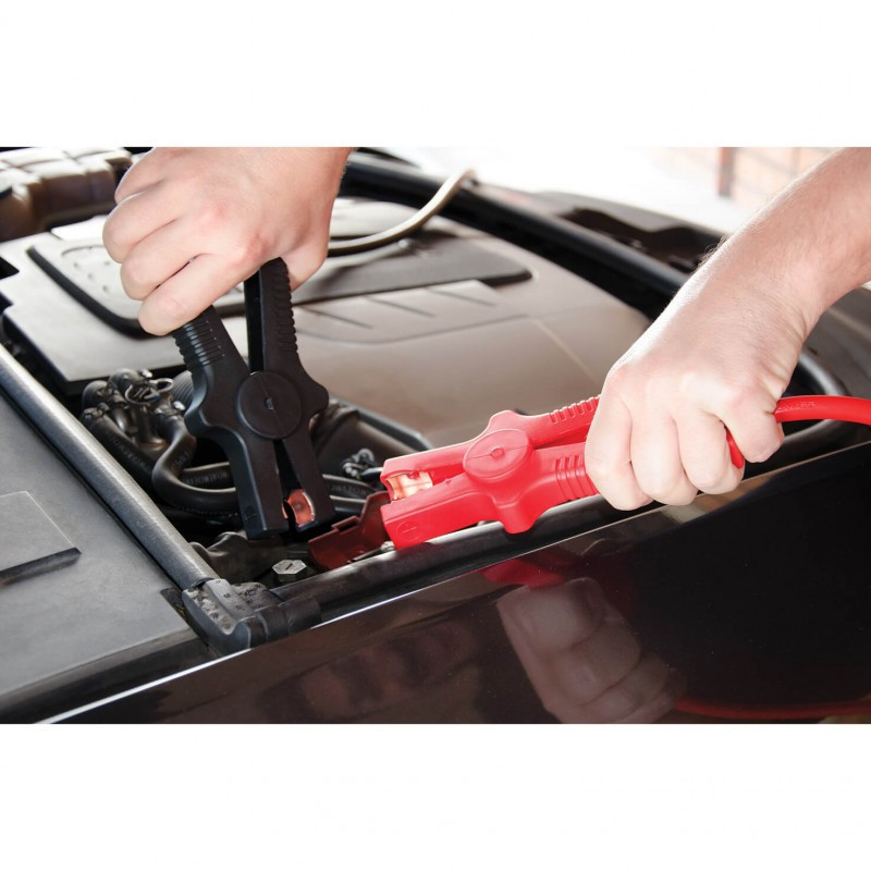 Câbles de démarrage 350AMP 3.5 m Noir/Rouge - CAR PLUS - 2707006