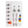 Coffret ampoules de remplacement H7+18 ampoules +12 fusibles - CAR PLUS - 2404029