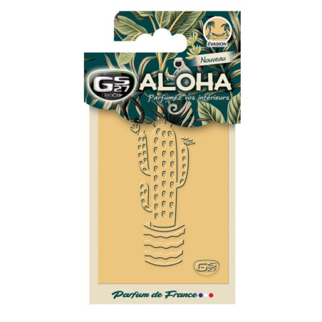 Désodorisant Deocar Aloha à suspendre Evasion - GS27 - AC180005