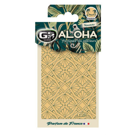 Désodorisant Deocar Aloha à suspendre Evasion - GS27 - AC180005