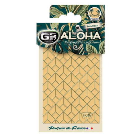 Désodorisant Deocar Aloha à suspendre Evasion - GS27 - AC180005