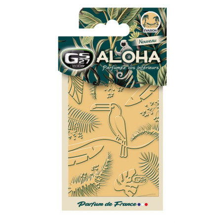 Désodorisant Deocar Aloha à suspendre Evasion - GS27 - AC180005
