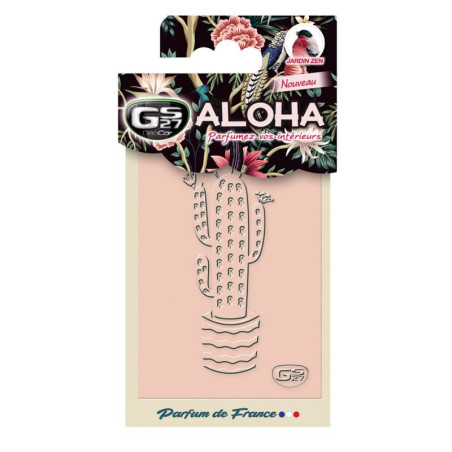 Désodorisant Deocar Aloha à suspendre Jardin zen - GS27 - AC180006