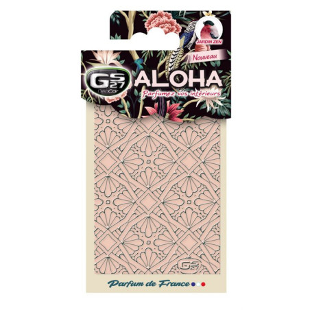Désodorisant Deocar Aloha à suspendre Jardin zen - GS27 - AC180006