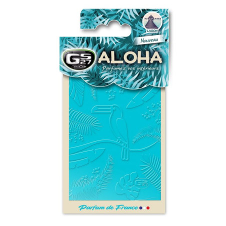 Désodorisant Deocar Aloha à suspendre Lagon - GS27 - AC180009