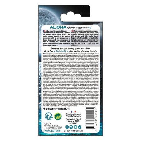 Désodorisant Deocar Aloha Nuit Etoilée - GS27 - AC180007