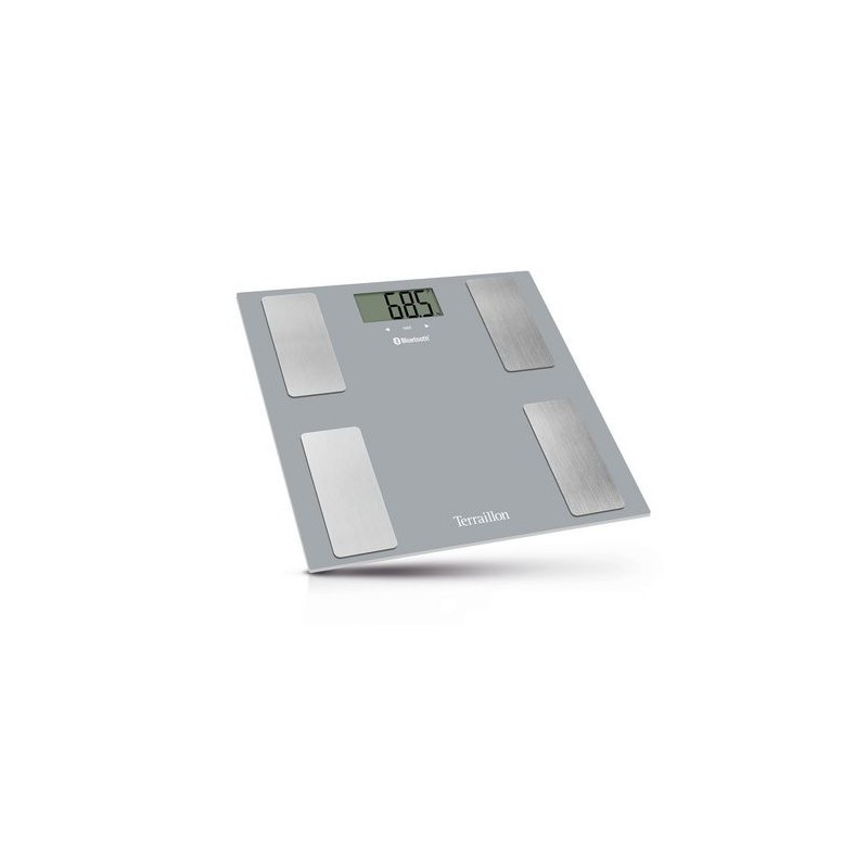 Impédancemètre Bluetooth Smart Connect 160kg Gris - TERRAILLON - T14754