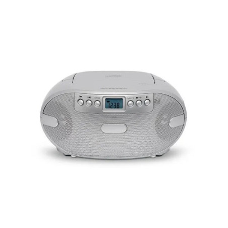 Poste radio-CD portable 2x3W AM/FM Silver - SCHNEIDER - CCDBOOMSILV
