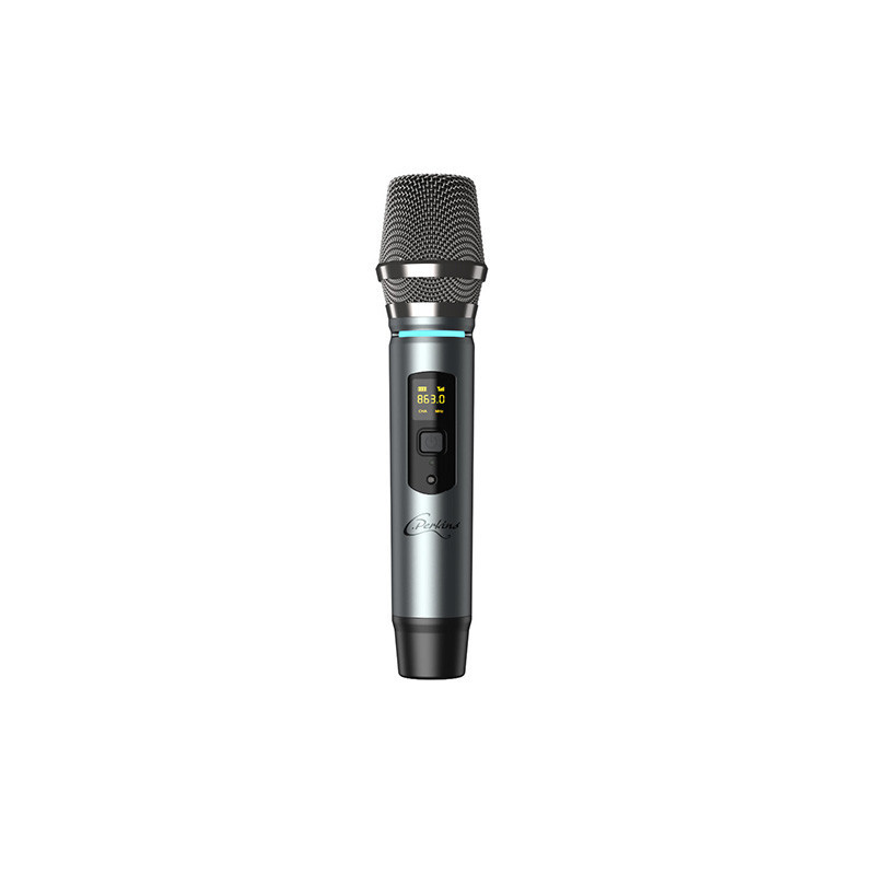 Microphone sans fil UHF  863-865MHz Noir - PERKINS - ROADY-FL-MIV