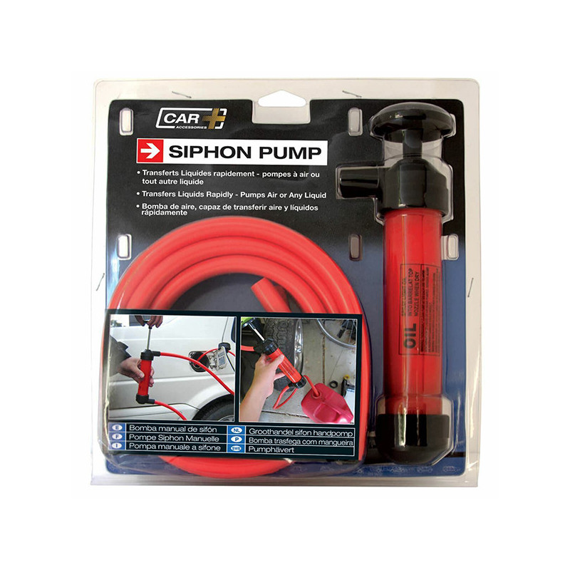 Pompe siphon manuelle rapide - CAR PLUS - 2208001