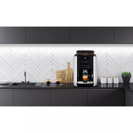 Expresso Broyeur Arabica Quattro Force Noir/Argenté - KRUPS - YY3075FD