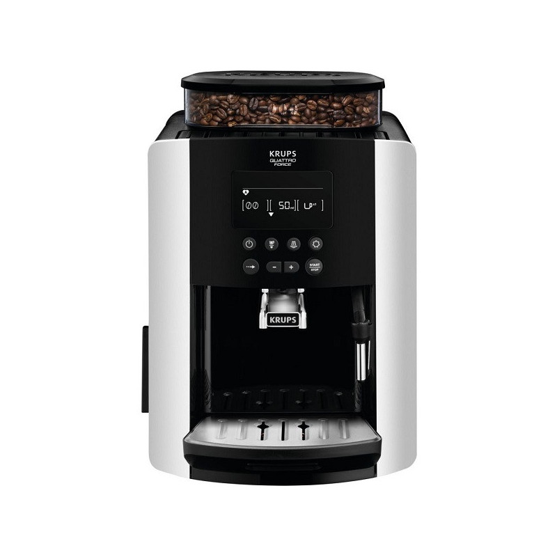 Expresso Broyeur Arabica Quattro Force Noir/Argenté - KRUPS - YY3075FD
