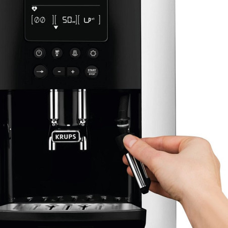Expresso Broyeur Arabica Quattro Force Noir/Argenté - KRUPS - YY3075FD