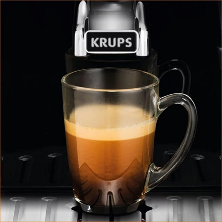 Expresso Broyeur Arabica Quattro Force Noir/Argenté - KRUPS - YY3075FD