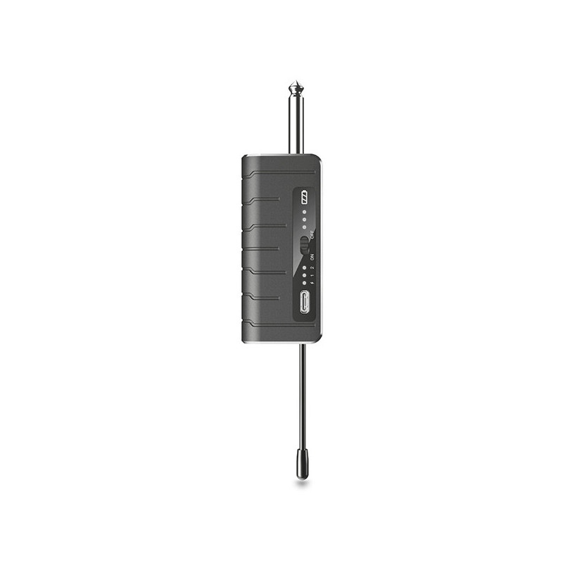 Microphone sans fil UHF Perkins avec récepteur noir - LOCTRONIC - MIC-PRO-HF