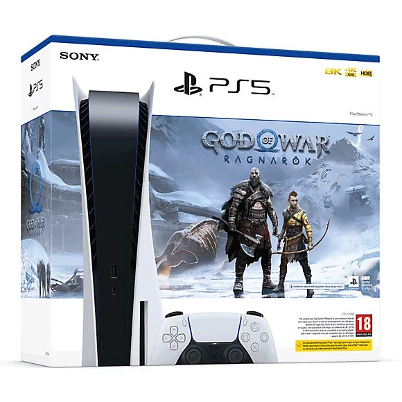 Bundle Console PlayStation 5 Digital God of War Ragnarok + 4 Accessoires -  SONY COMPUTER ENTERTAINMENT 