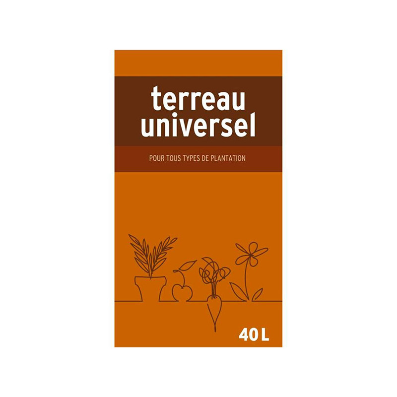 X TERREAU UNIVERSEL 40L