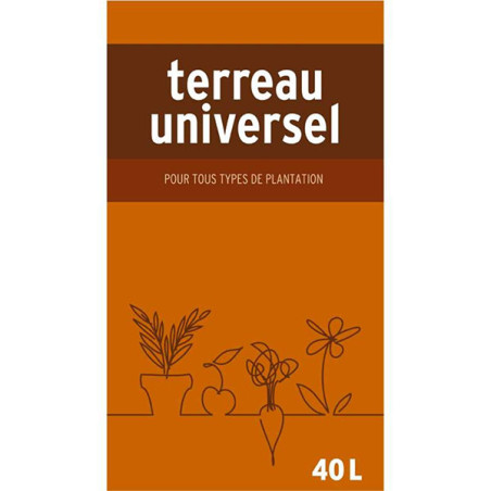 X TERREAU UNIVERSEL 40L