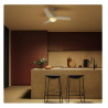 Ventilateur de plafond Aruba 3 pales 46W Blanc - INSPIRE