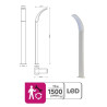 Potelet extérieur LED LAKKO 1500 lm blanc