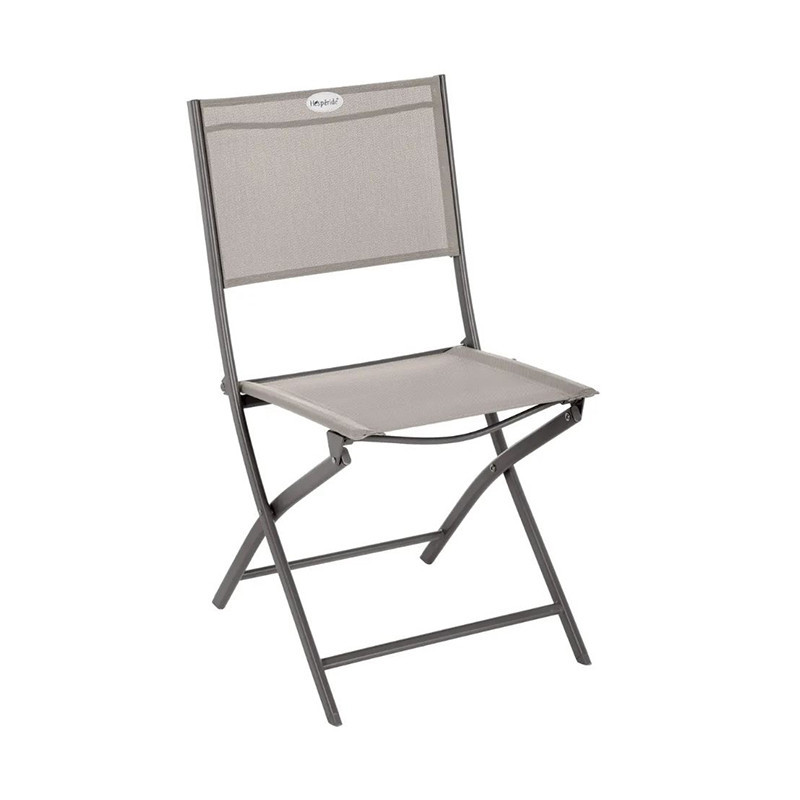 Chaise pliante Modula Noisette/Tonka