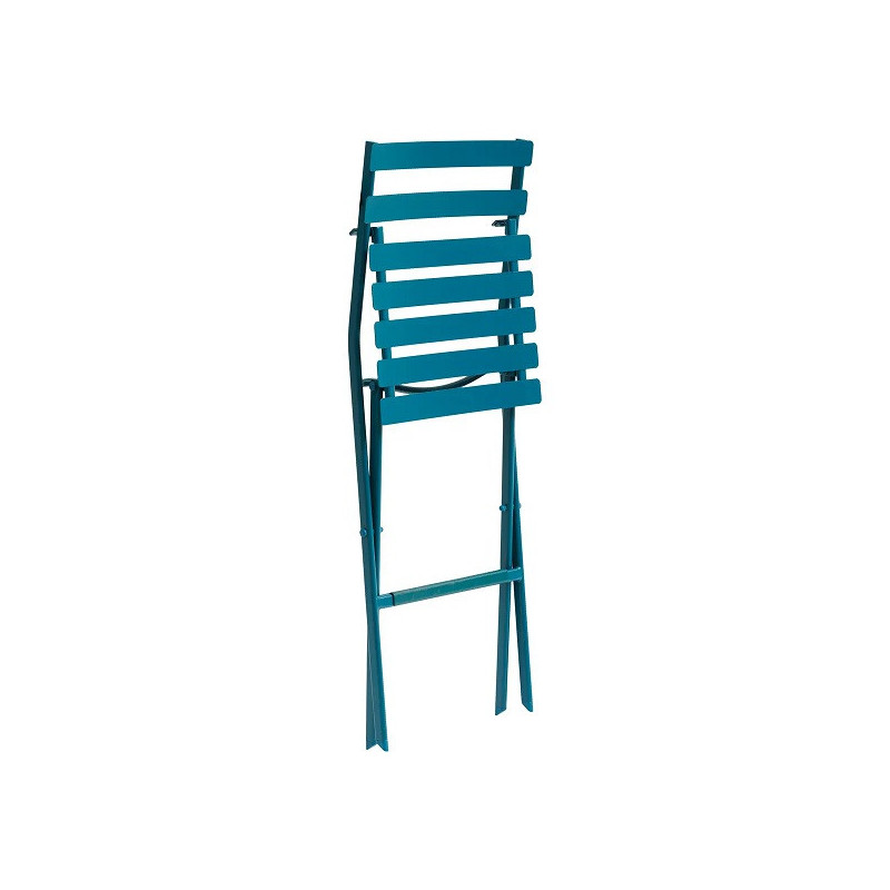 Chaise haute pliante Greensboro 2 places Bleu canard